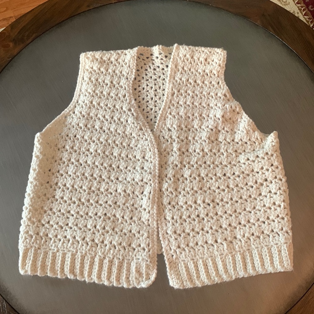 Handmade Crochet Vest